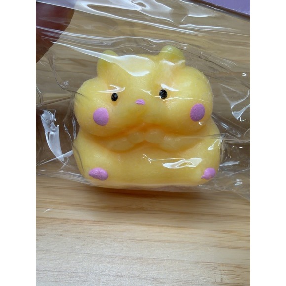 Orb Other - ORB Taba-licious Fluffs Yellow Hamster Squishy Series 1 TABA New